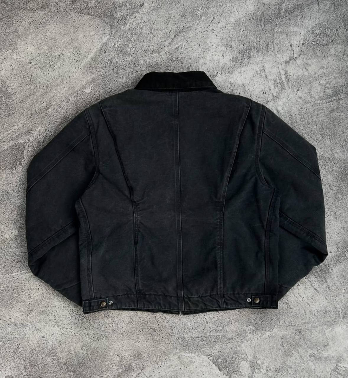 Perfect Petrol Gray Carhartt Detroit Jacket WJ097 PTL - 2007's