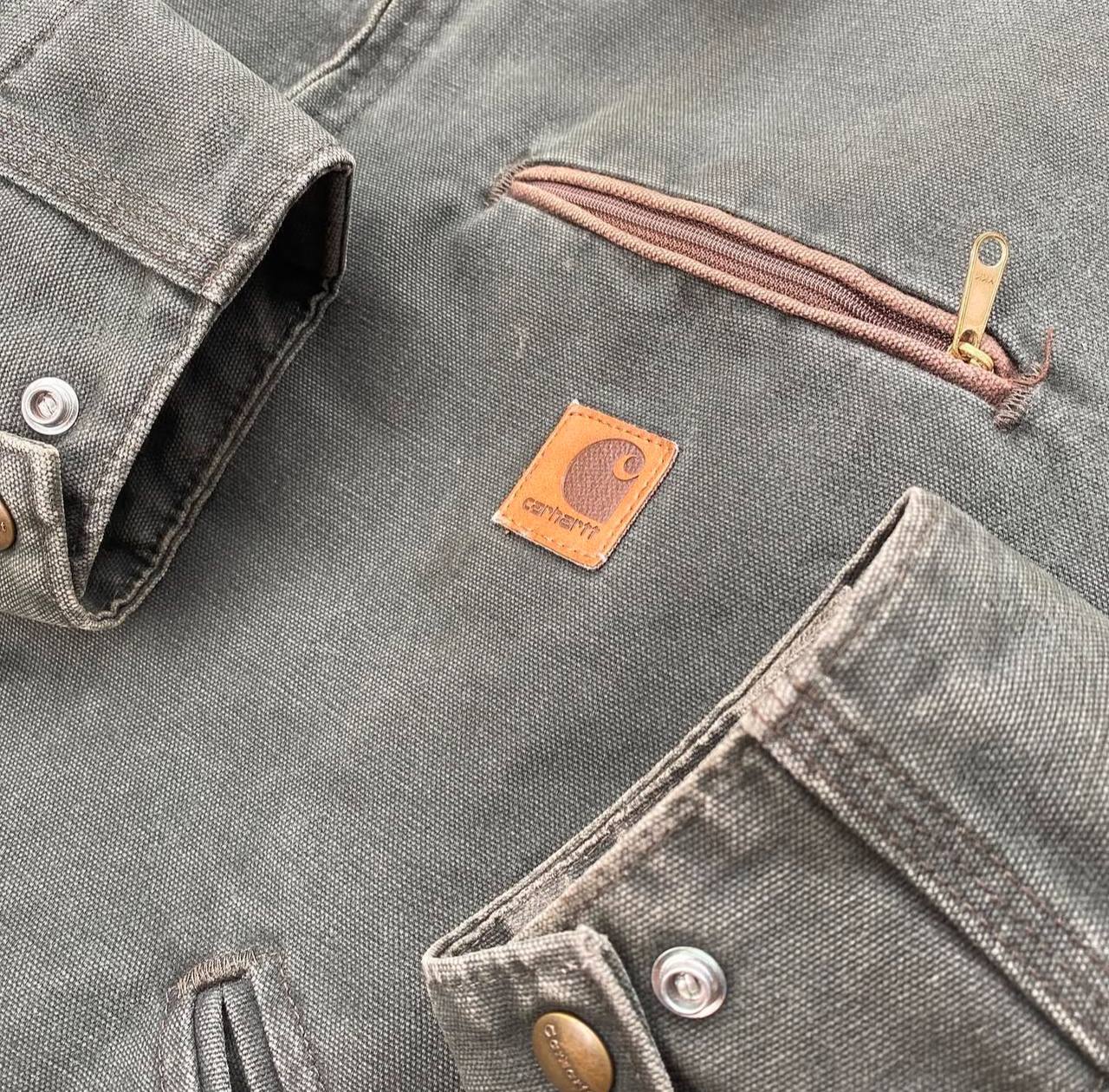 2002's Moss Green Carhartt Detroit Jacket J97 MOS