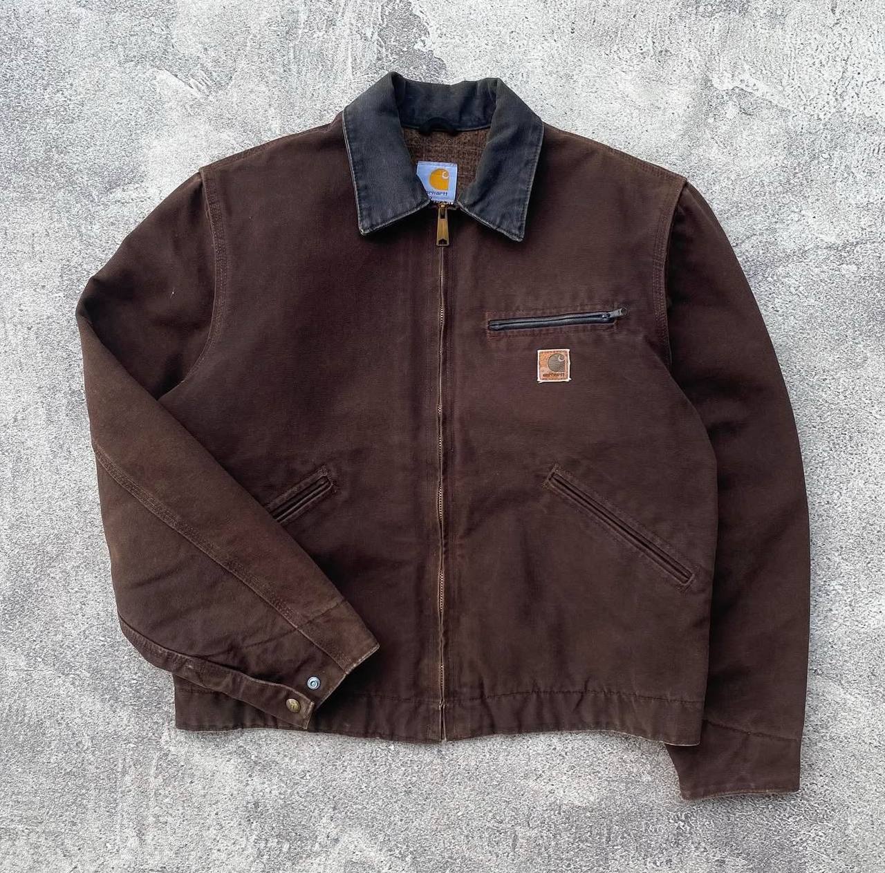 2008's Dark Brown Carhartt Detroit Jacket J97 DKB