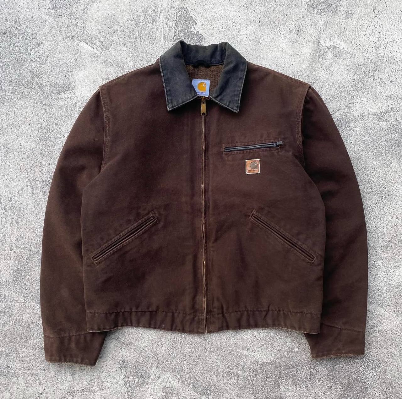 2008's Dark Brown Carhartt Detroit Jacket J97 DKB