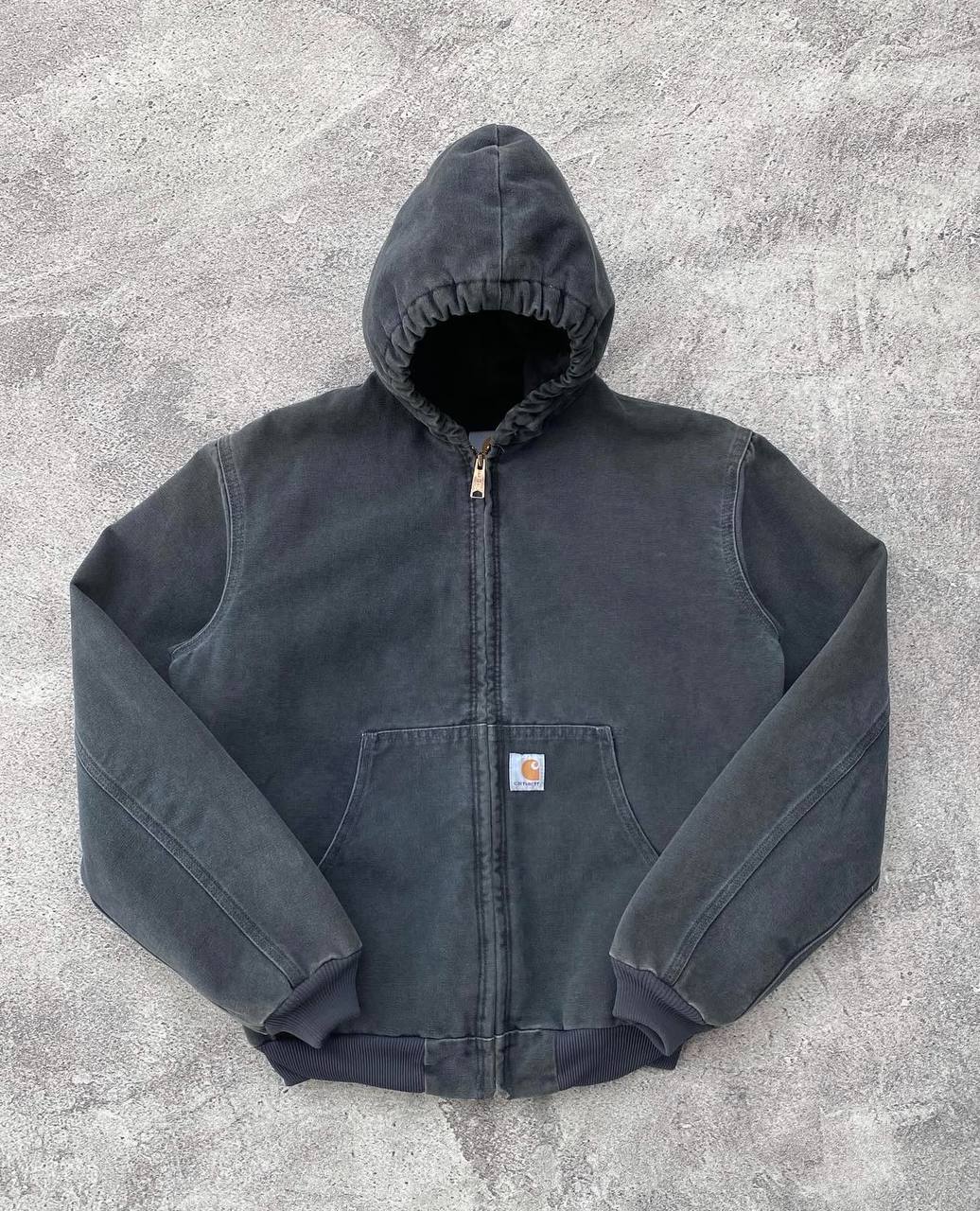 2000's Petrol Grey Carhartt Active Jacket Y06PTL