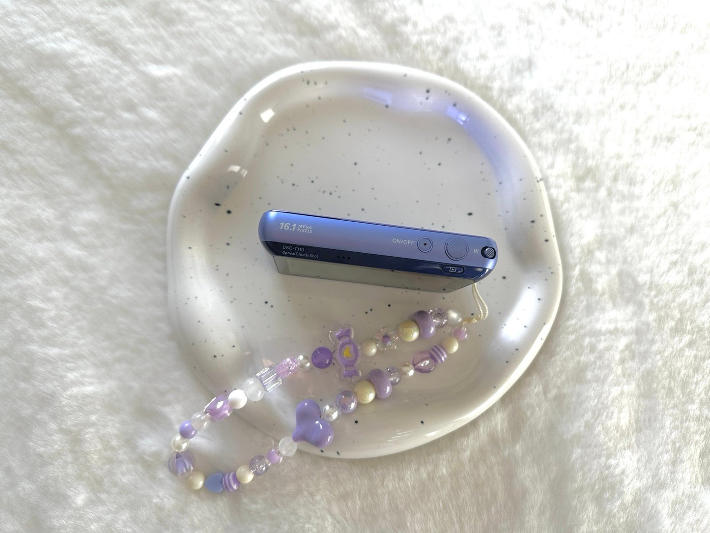 💖 Pre-Owned Sony Purple Cyber-shot DSC-T110 Digital Camera 💖