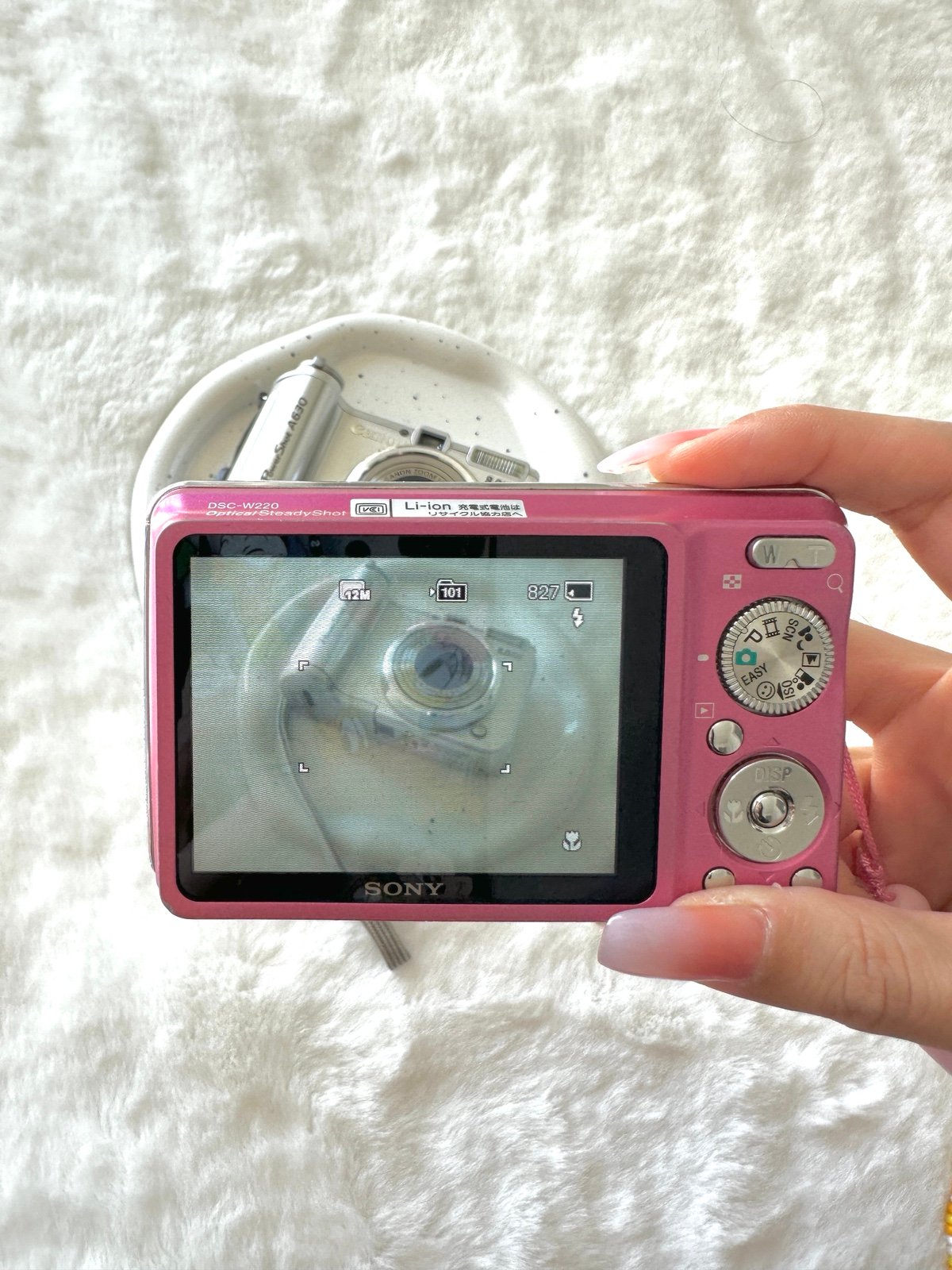 💖 Pre-Owned Sony Pink Cyber-shot DSC-W220 Digital Camera 💖