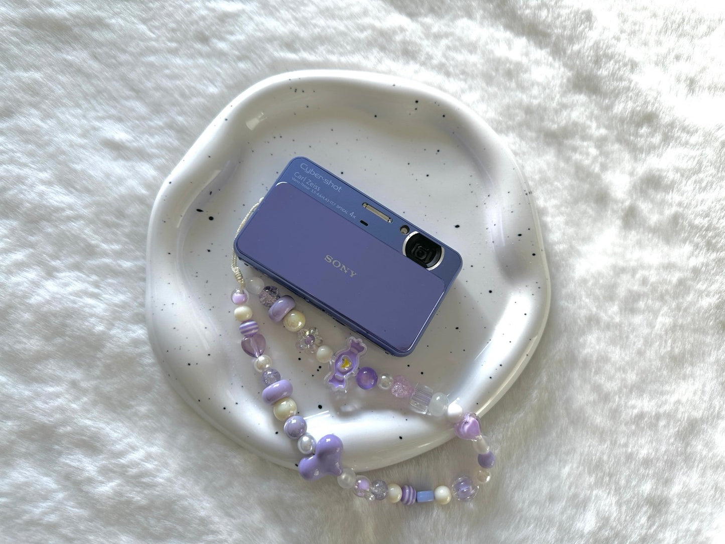 💖 Pre-Owned Sony Purple Cyber-shot DSC-T110 Digital Camera 💖