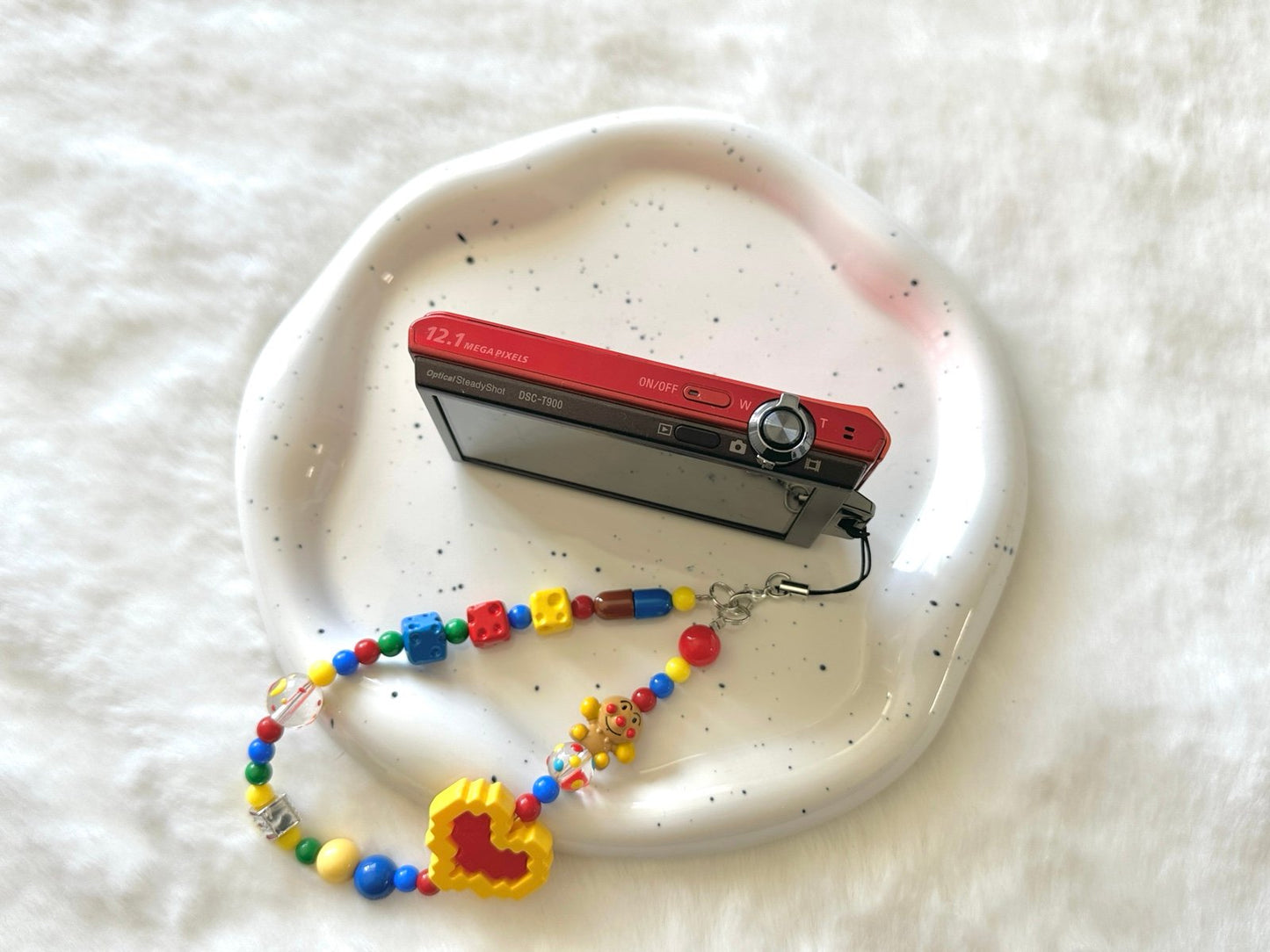 💖 Pre-Owned Sony Red Cyber-shot DSC-T900 Digital Camera 💖