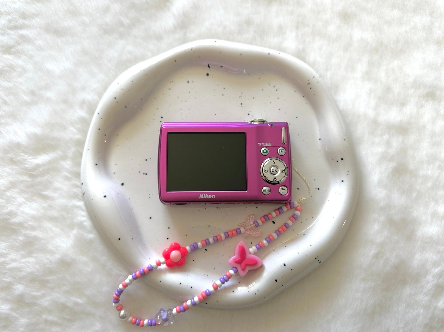 💖 Pre-Owned Nikon Coolpix S520 purple digital camera 💖