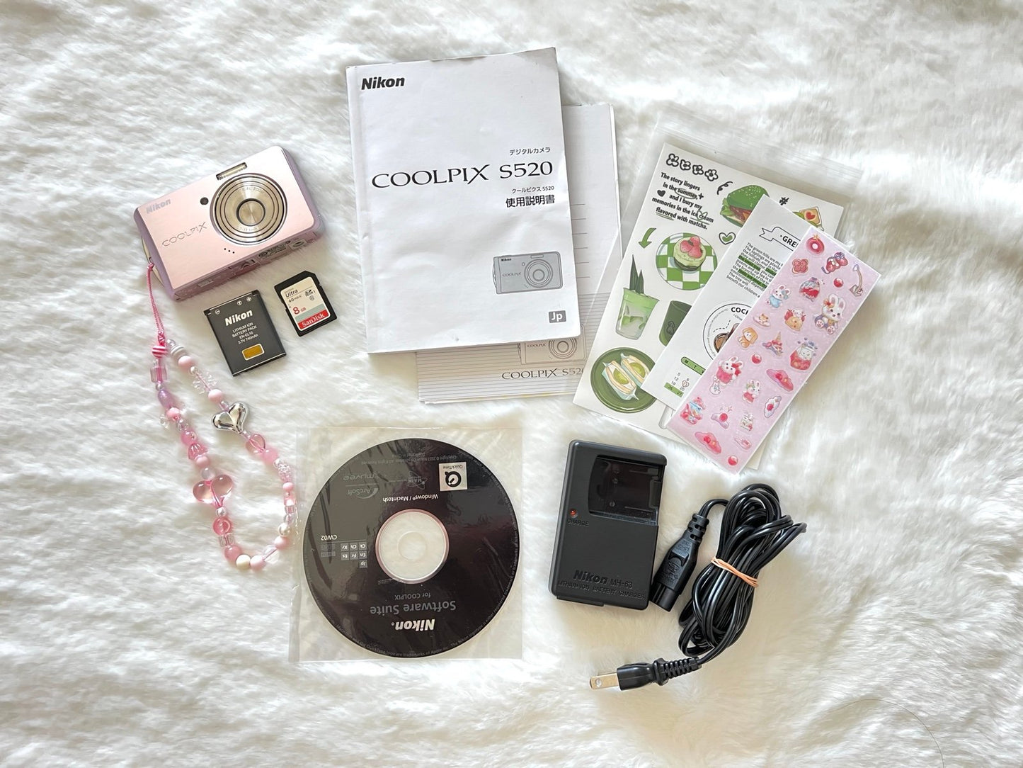 💖 Pre-Owned Nikon Pink COOLPIX S520 digital camera 💖