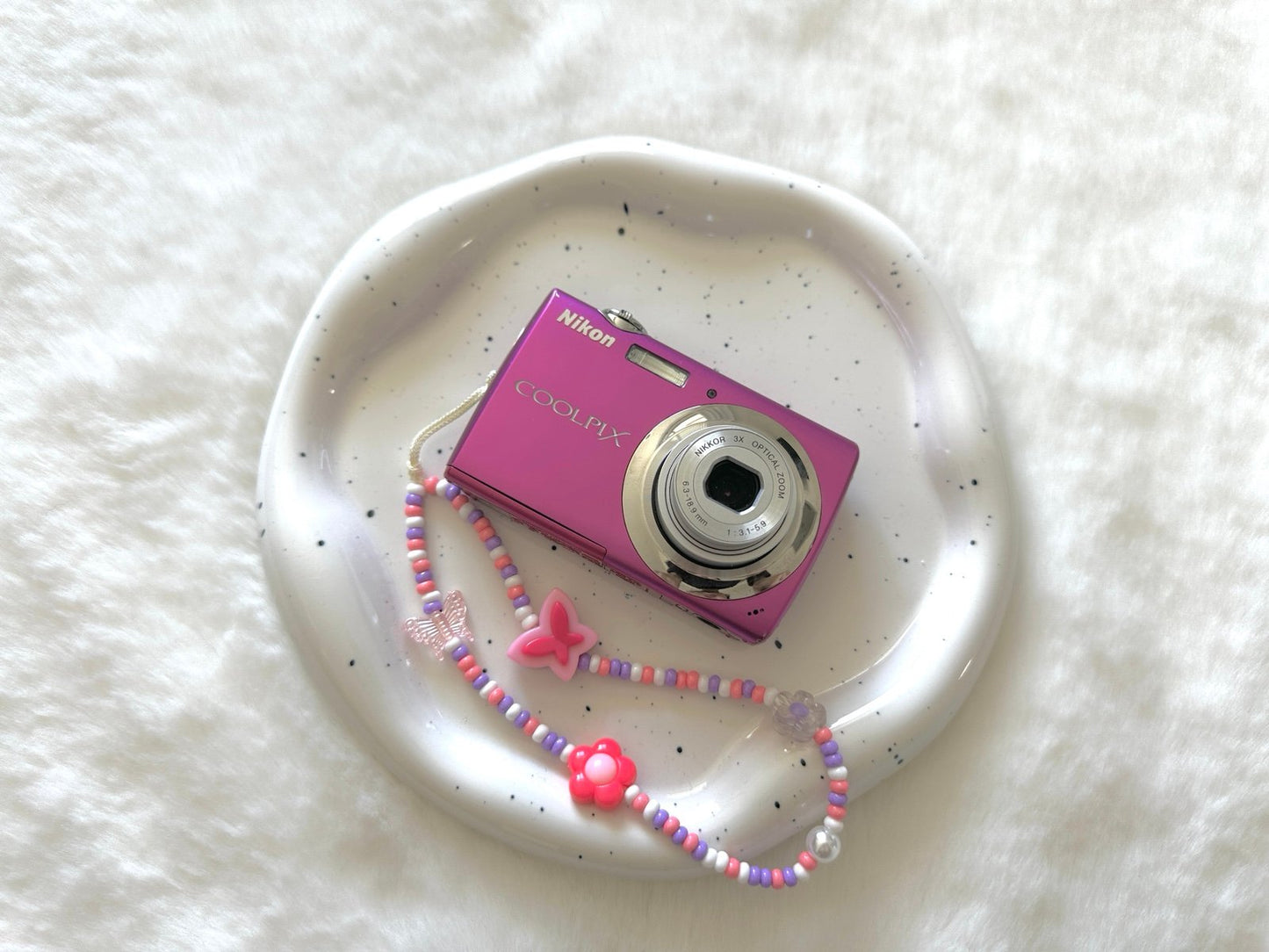 💖 Pre-Owned Nikon Coolpix S520 purple digital camera 💖