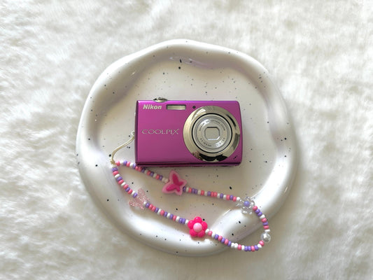 💖 Pre-Owned Nikon Coolpix S520 purple digital camera 💖