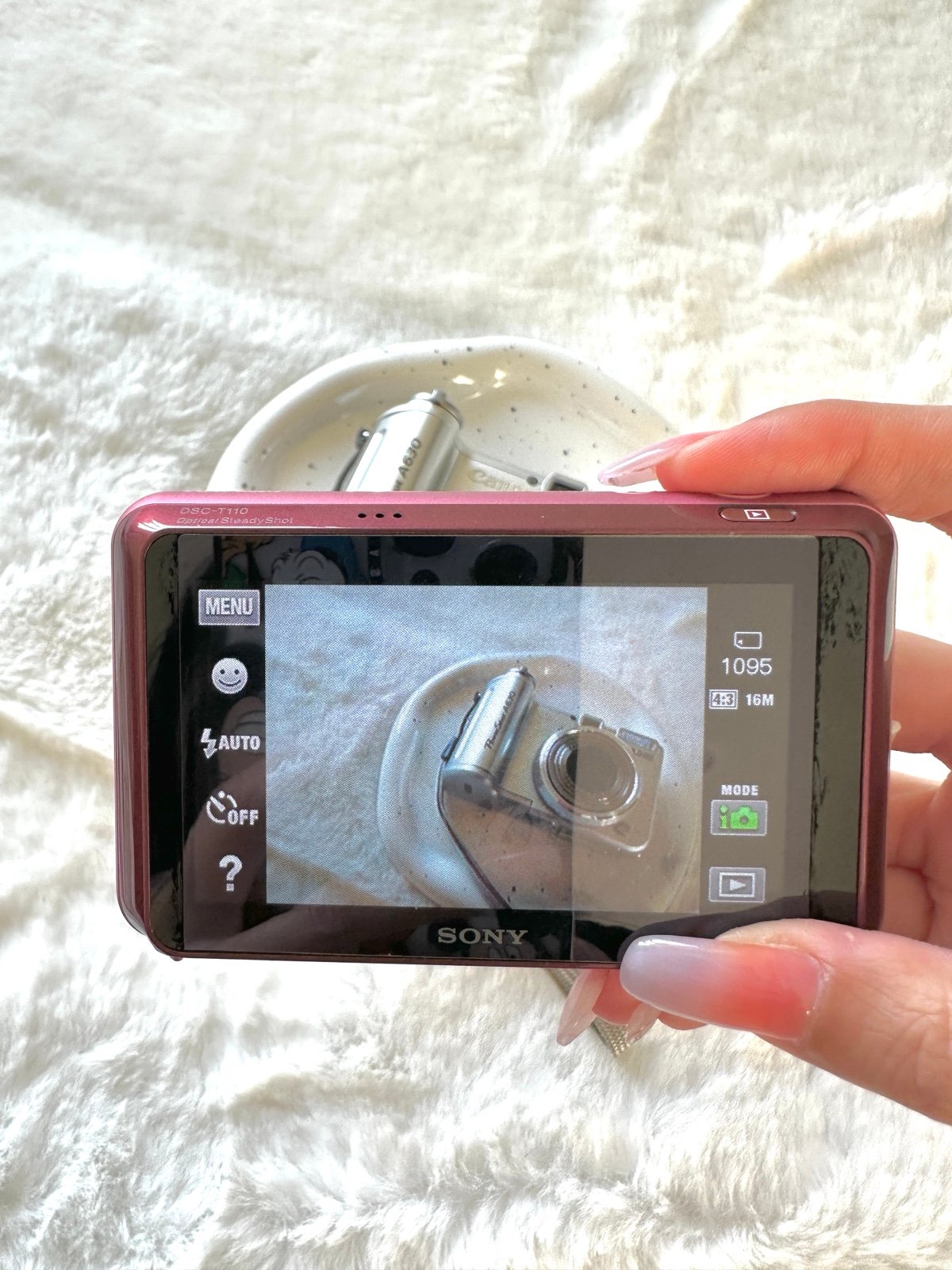 💖 Pre-Owned Sony Pink Cyber-shot DSC-T110 Digital Camera 💖