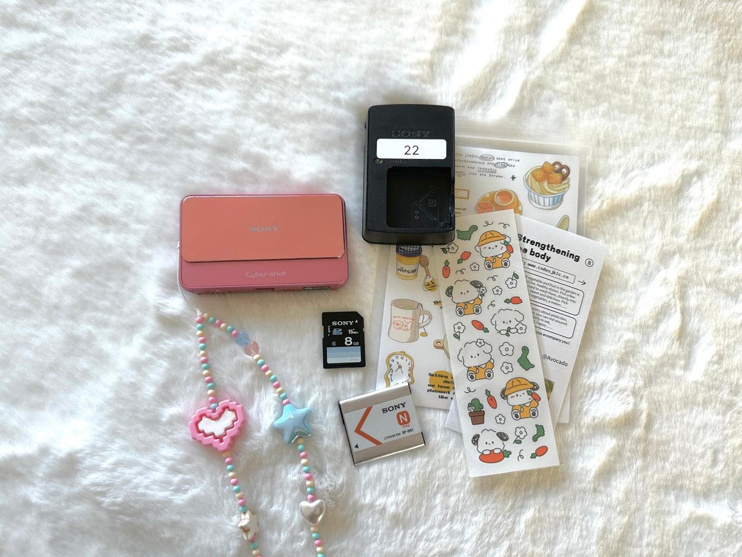 💖 Pre-Owned Sony Pink Cyber-shot DSC-T110 Digital Camera 💖