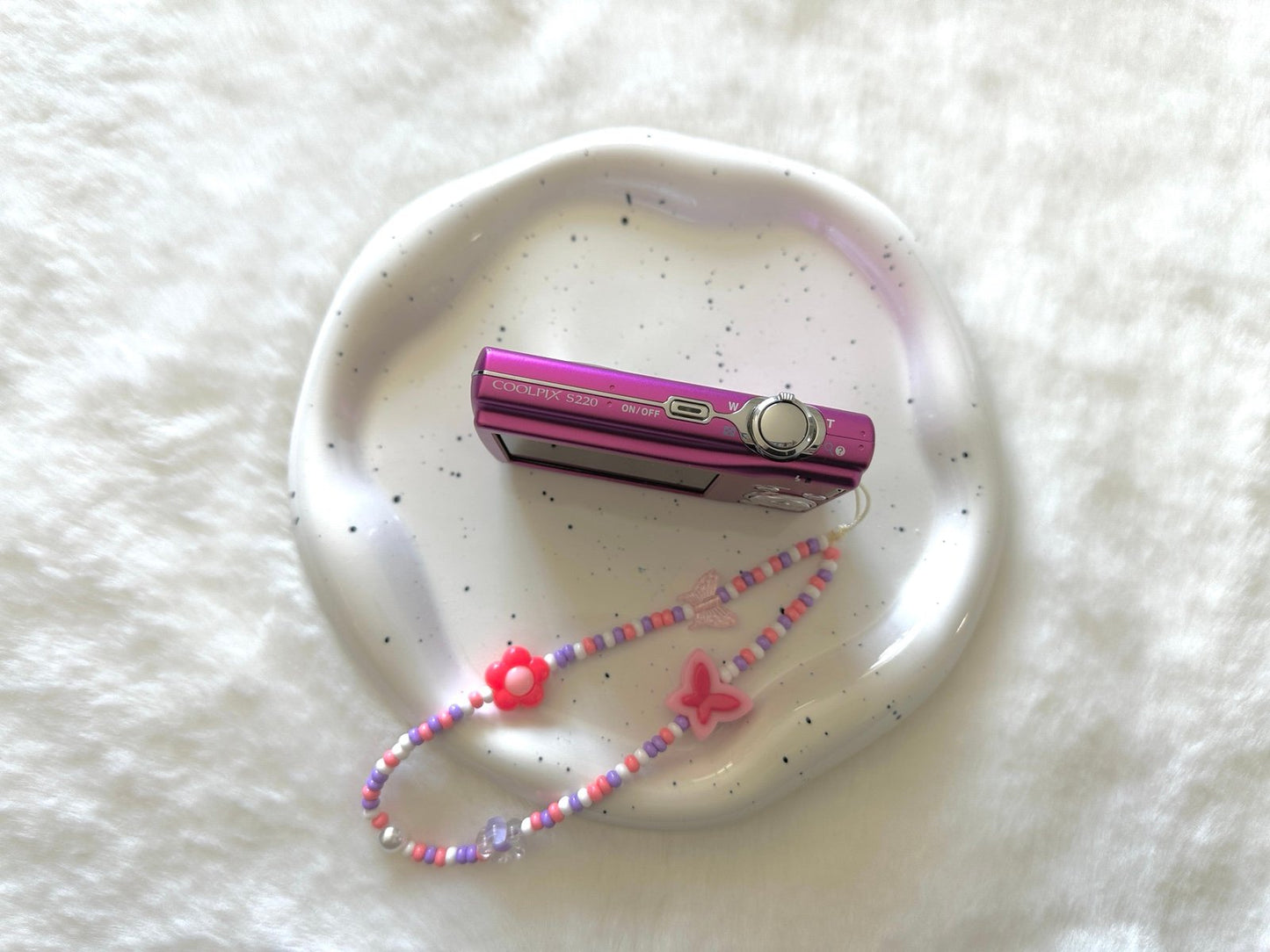 💖 Pre-Owned Nikon Coolpix S520 purple digital camera 💖