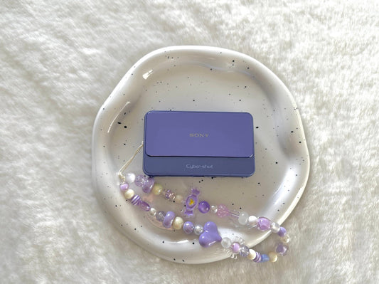 💖 Pre-Owned Sony Purple Cyber-shot DSC-T110 Digital Camera 💖