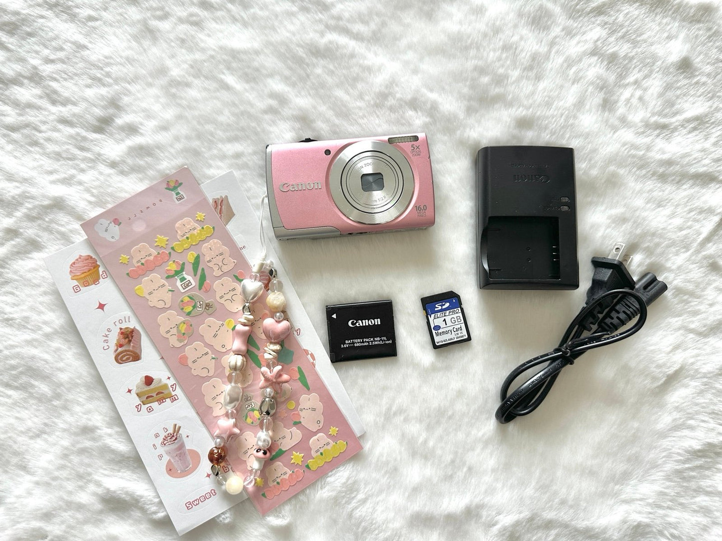 💖 Pre-Owned Canon Pink PowerShotA2600 digital camera 💖