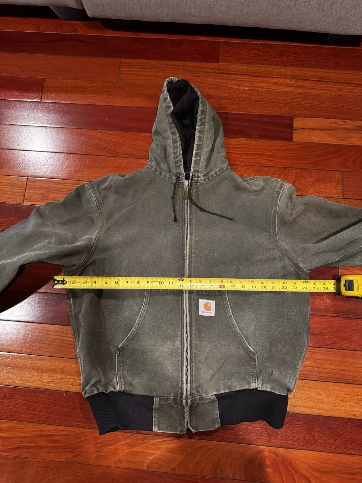 Vintage Carhartt Green Jacked Large