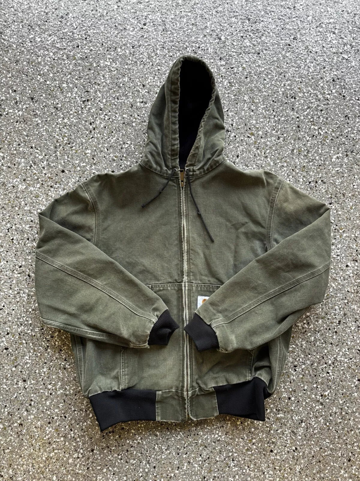 Vintage Carhartt Green Jacked Large