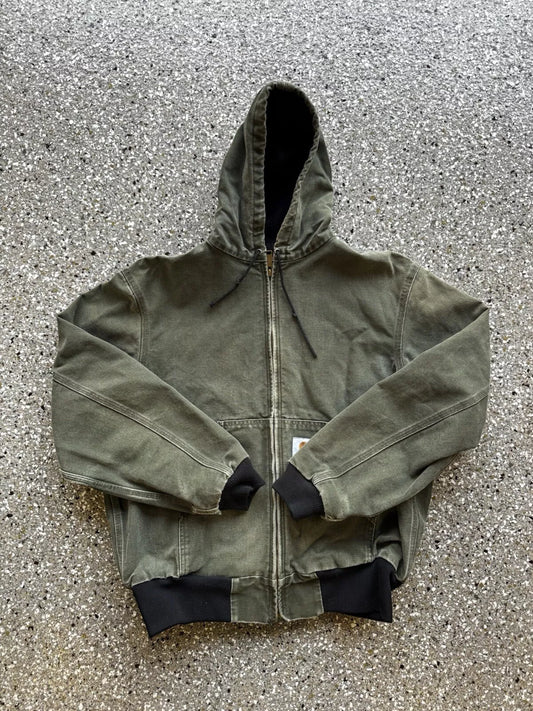 Vintage Carhartt Green Jacked Large