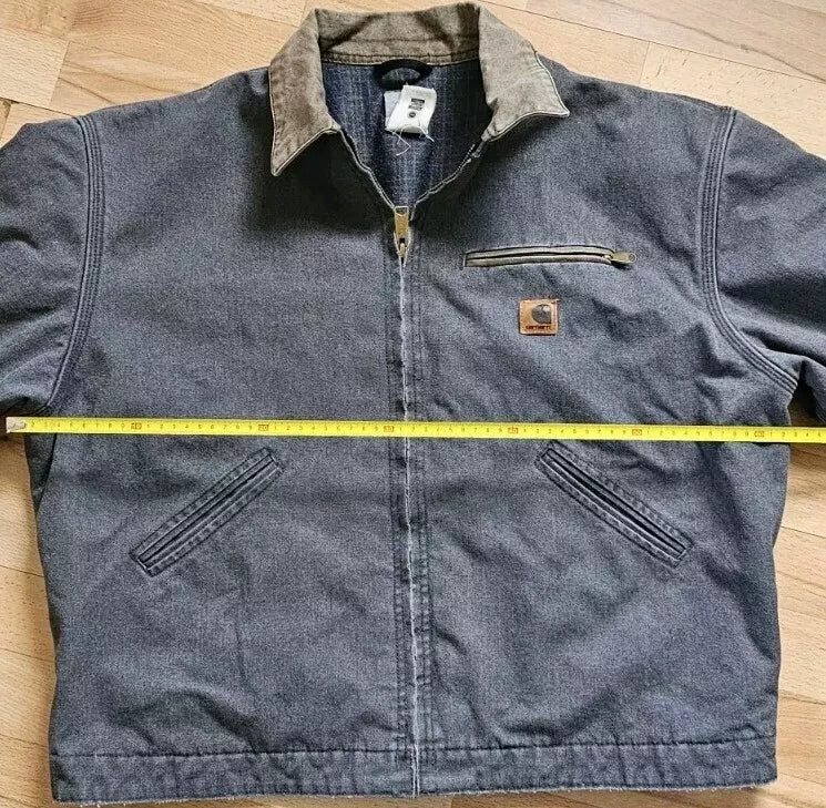 Carhartt Detroit Jacket J97PTL True Vintage Made In USA